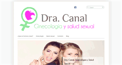 Desktop Screenshot of doctoracanal.es